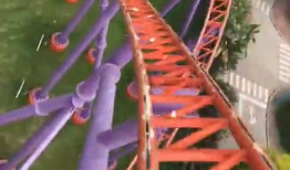 过山车视频第一视角,惊险刺激！过山车第一视角带你领略速度与激情